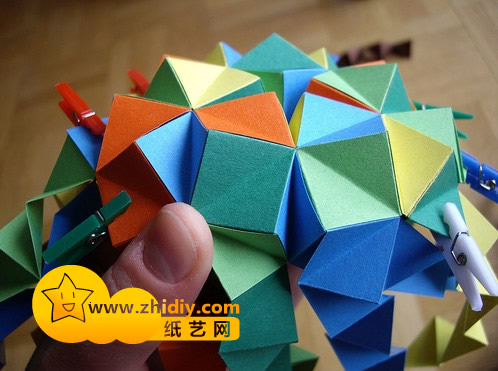 多面体几何折纸教程