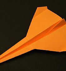 折纸飞机飞得远折纸滑翔机手工折纸视频教程